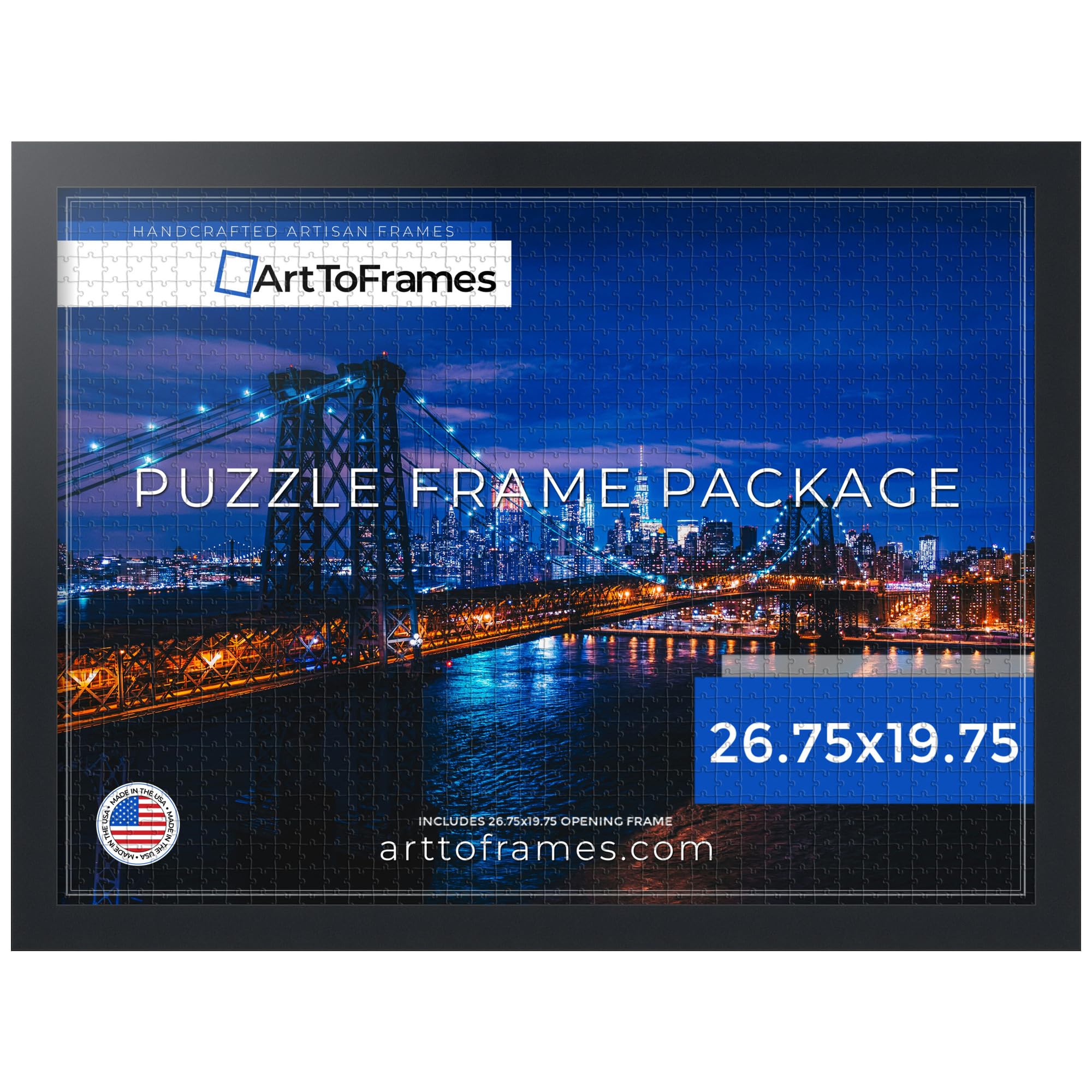 Amazon.com - ArtToFrames 26.75x19.75 INCH/68x50 CM Black Frame for